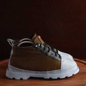 Camper Boots Unisex SZ EU 39 US W8.5 M6.5 Green Blue Brutus Ankle Leather Urban